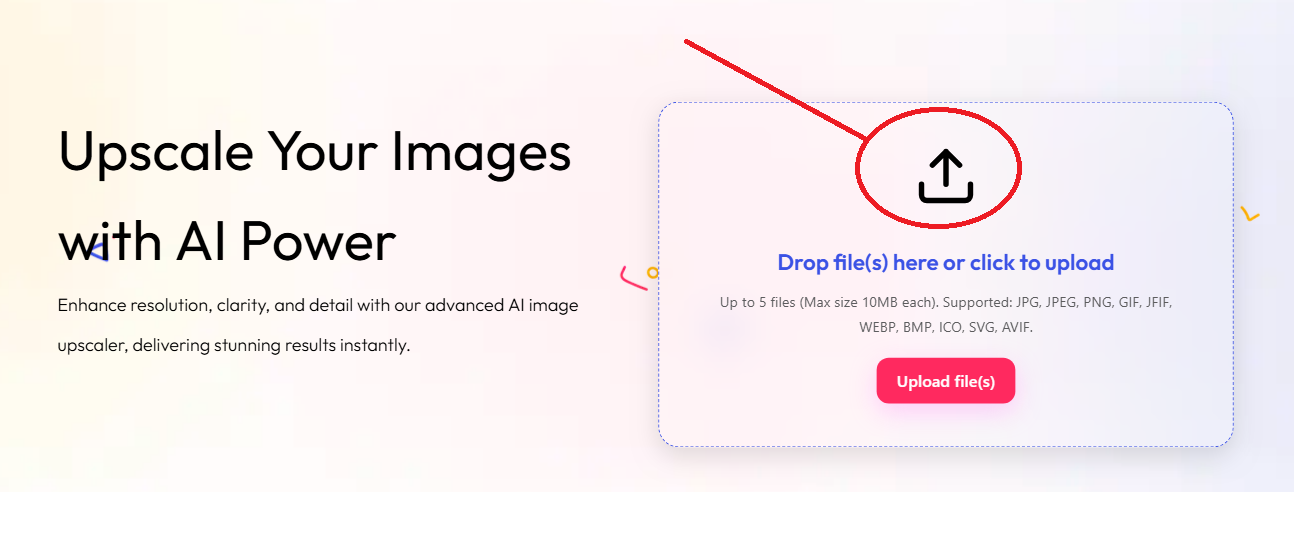 Step 1 - Upload Image