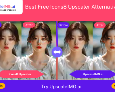 Best Free Icons8 Upscaler Alternative – Try UpscaleIMG.AI