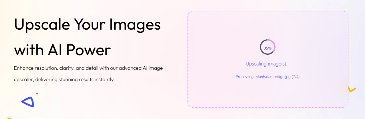 Step 2 - Image Being Upscaling